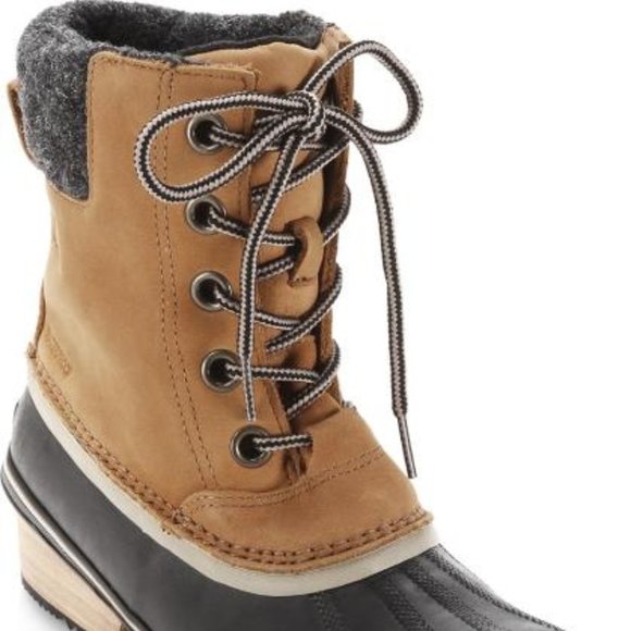 NWOT Sorel Slimpack II Lace Winter Boots in Elk - Picture 5 of 9